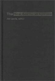 Cover of: The new American cinema by edited by Jon Lewis.