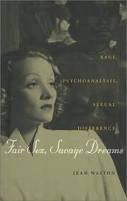 Cover of: Fair Sex, Savage Dreams | Jean Walton