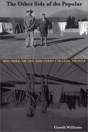 Cover of: The Other Side of the Popular: Neoliberalism and Subalternity in Latin America