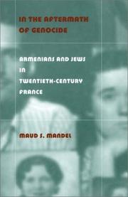 Cover of: In the Aftermath of Genocide by Maud S. Mandel, Maud S. Mandel