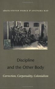 Discipline and the other body by Steven Pierce, Anupama Rao