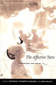Cover of: The Affective Turn by 