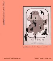Cover of: Visual Cultures of Japanese Imperialism (Special Issue of Positions)