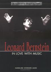 Cover of: Leonard Bernstein: In Love With Music (Lerner Biographies)