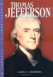 Cover of: Thomas Jefferson