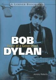 Cover of: Bob Dylan: voice of a generation