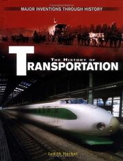 Cover of: history of transportation | Judith Herbst