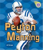 Cover of: Peyton Manning (Amazing Athletes) by Jeff Savage