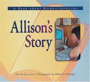 Cover of: Allison's story by Jon Lurie