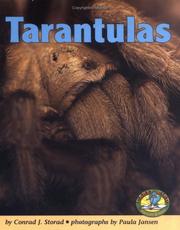 Cover of: Tarantulas by Conrad J. Storad