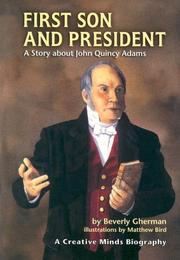 Cover of: First Son And President by Beverly Gherman