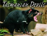 Cover of: Tasmanian Devils (Animal Scavengers) by Sandra Markle, Sandra Markle