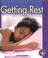 Cover of: Getting rest