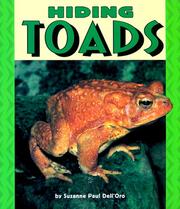 Cover of: Hiding toads