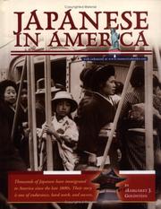 Cover of: Japanese in America by Margaret J. Goldstein