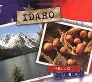 Cover of: Idaho by Kathy Pelta