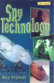 Cover of: Spy technology by Ron Fridell