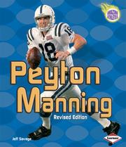 Cover of: Peyton Manning (Amazing Athletes) | Jeff Savage