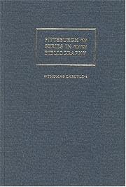 Cover of: Thomas Carlyle: a descriptive bibliography