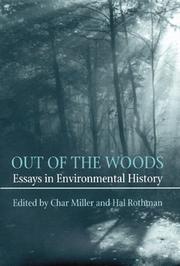 Cover of: Out of the woods: essays in environmental history