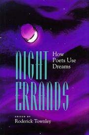 Cover of: Night errands: how poets use dreams