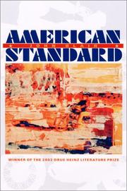 Cover of: American standard