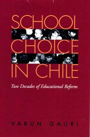 Cover of: School choice in Chile: two decades of educational reform
