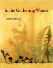 Cover of: In the Gathering Woods (Pitt Drue Heinz Lit Prize)