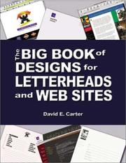 Cover of: The Big Book of Designs for Letterheads and Websites
