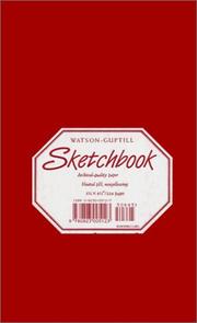 Cover of: Watson-Guptill Sketchbook (Carmine Red Blank Book)
