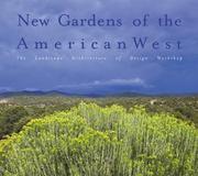 Cover of: New Gardens of the American West by Sarah Shaw
