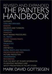 Cover of: Painter's Handbook by Mark David Gottsegen