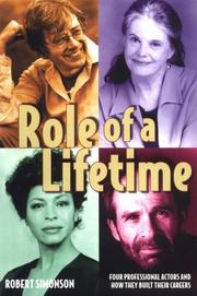 Cover of: Role of a Lifetime by Robert Simonson