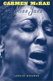 Cover of: Carmen McRae by Leslie Gourse