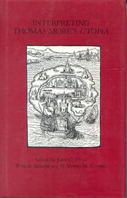 Cover of: Interpreting Thomas More's Utopia