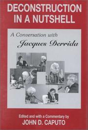 Cover of: Deconstruction in a nutshell by Jacques Derrida