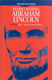 Cover of: The Lincoln Forum by John Simon, Harold Holzer