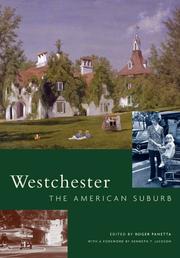 Cover of: Westchester: the American suburb