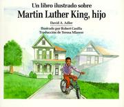Cover of: Martin Luther King, Hijo/UN Libro Ilustrado Sobre by David A. Adler