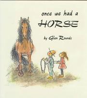 Cover of: Once we had a horse