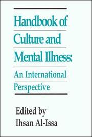 Cover of: Handbook of culture and mental illness: an international perspective