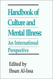 Cover of: Handbook of Culture and Mental Illness: An International Perspective