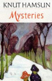 Cover of: Mysteries by Knut Hamsun