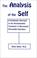Cover of: Analysis of the Self