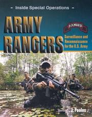 Cover of: Army Rangers: Surveillance and Reconnaissance for the U.S. Army (Inside Special Operations)