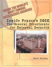 Cover of: Inside France's Dgse by Patti Polisar