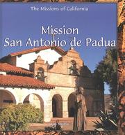 Cover of: Mission San Antonio de Pádua