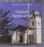 Cover of: Mission Santa Cruz by Kim Ostrow