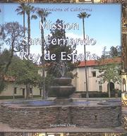 Cover of: Mission San Fernando, Rey de Espãna | Jacqueline Ching