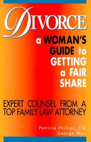 Cover of: Divorce: A Woman's Guide to Getting a Fair Share